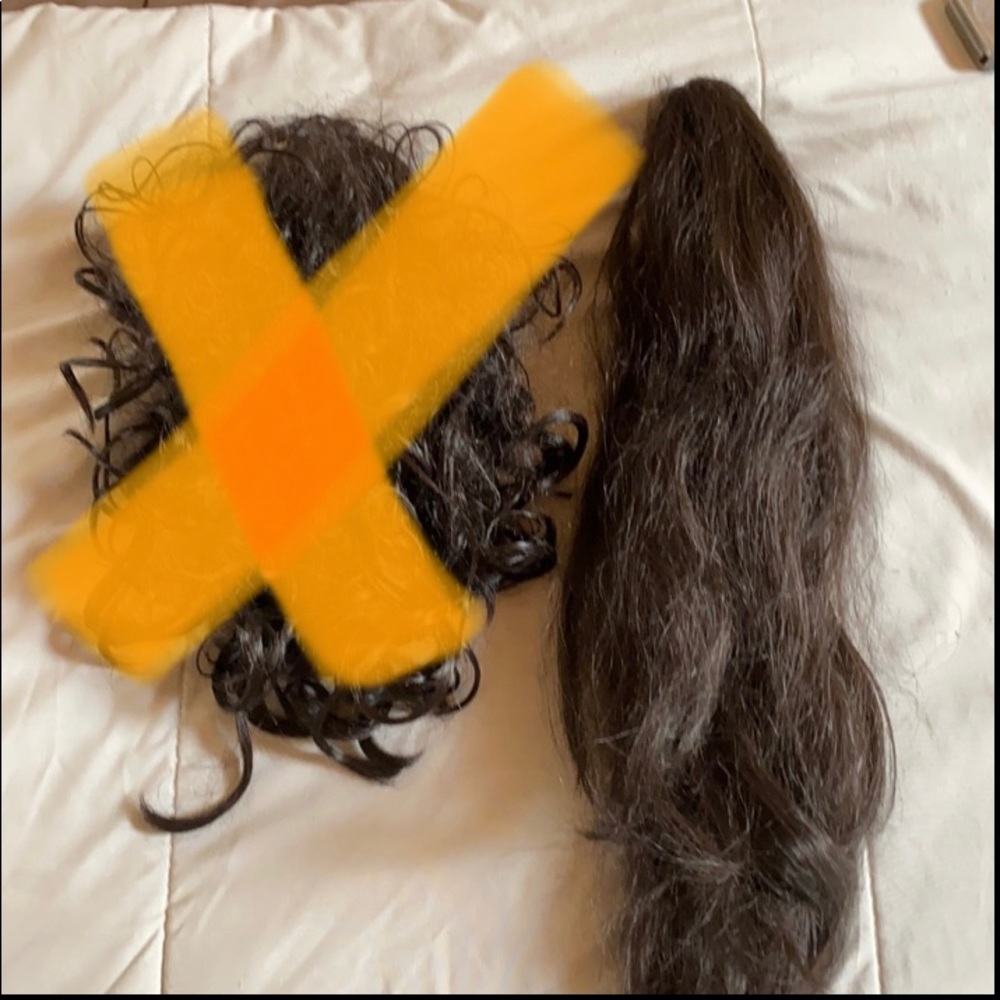 Only Seconds Clip in Claw Hair Extensions 1,18”Dark Brown